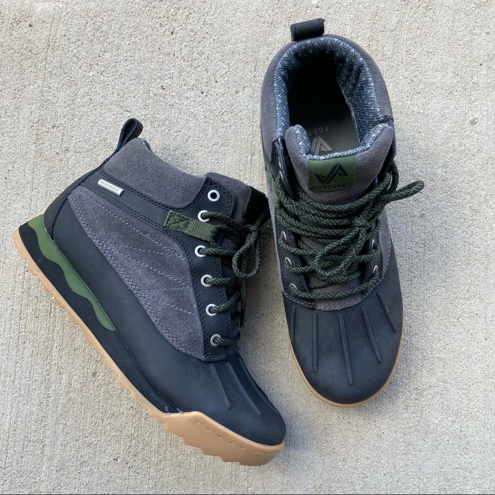womens Forsake Duck Boots waterproof leather!